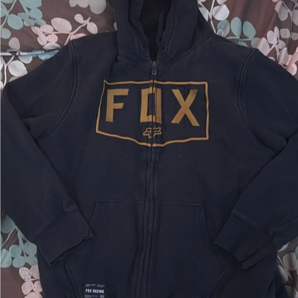 Fox Racing Black Fleece Jacket - Picture 1 of 2